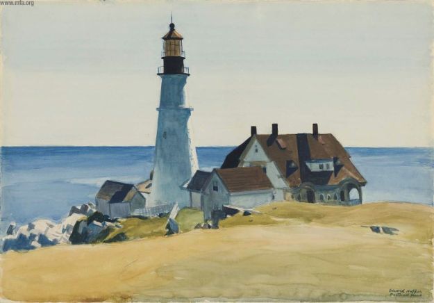 edward-hopper-lighthouse-and-buildings-portland-head-cape-elizabeth-maine-1927
